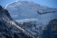 13 Mount Lefroy Close Up From Lake Louise Afternoon In Winter.jpg